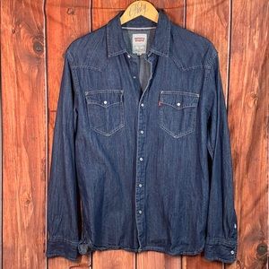 Men's Levi's Denim Shirt Medium